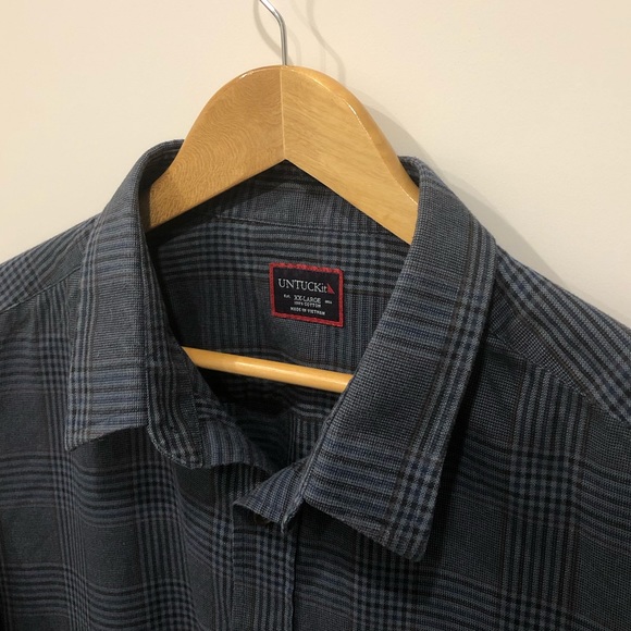 UNTUCKit Button Down - XXL 100% Cotton - Picture 1 of 6